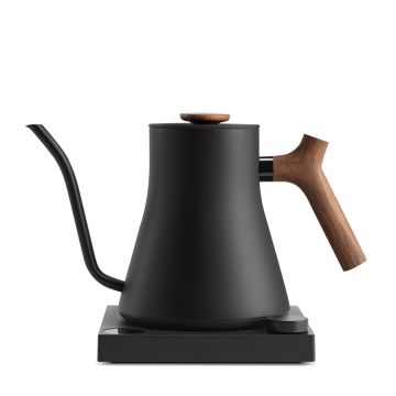 Fellow Stagg EKG Electric Kettle - Matte Black + Walnut Handle